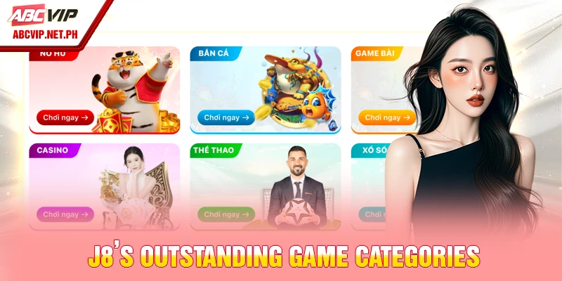 J8’s outstanding game categories